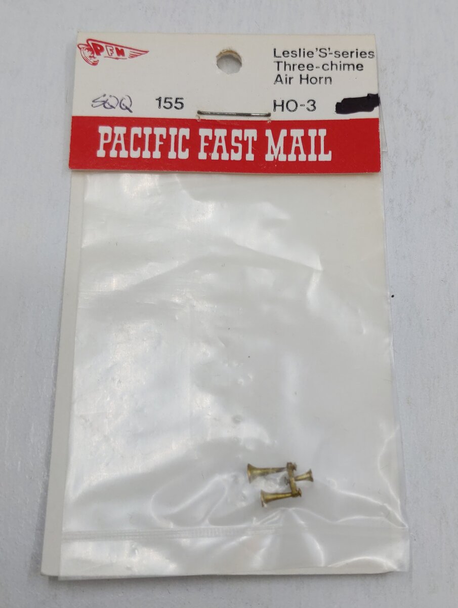 Pacific Fast Mail 155 HO-3 Scale Leslie's Series Three Chime Air Horn