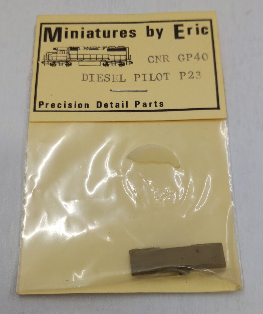 Miniatures By Eric P23 HO Scale Brass CPR GP40 Diesel Pilot