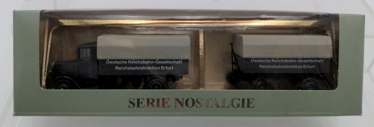 Roskopf 379 1:87 Serie Nostalgie Old Timer Mercedes L5 Deutsche Reichsbahn Truck
