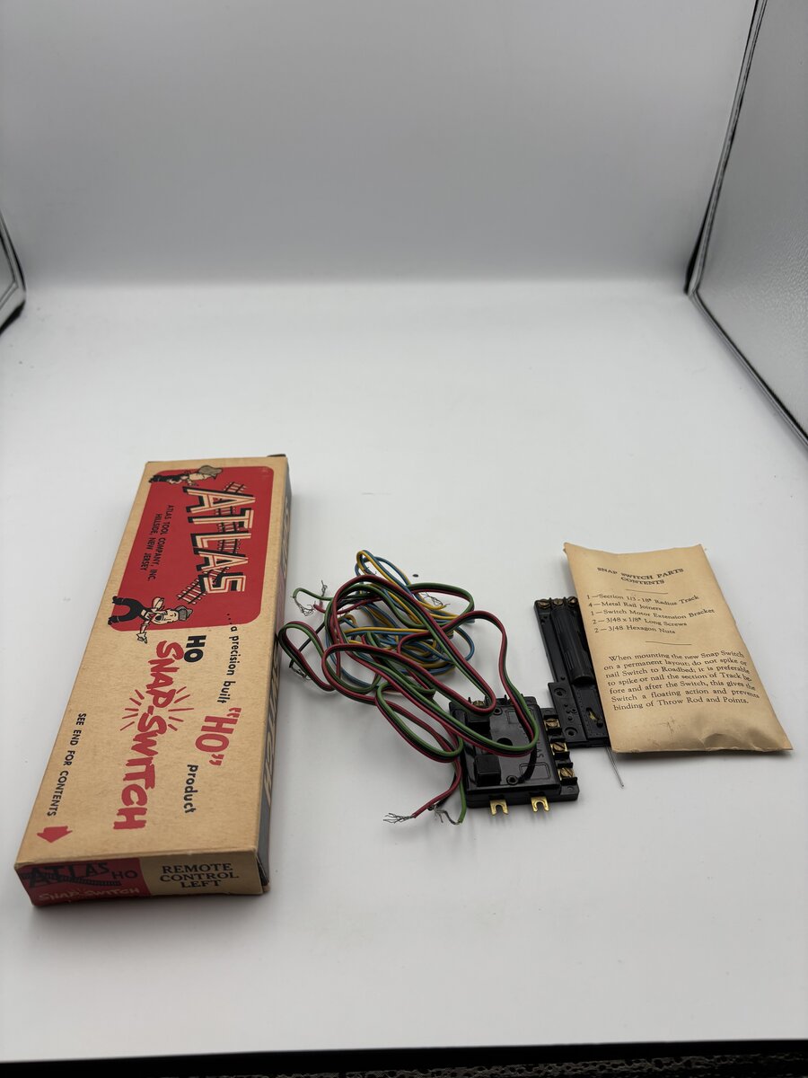 Atlas HO Remote Control Left Snap-Switch
