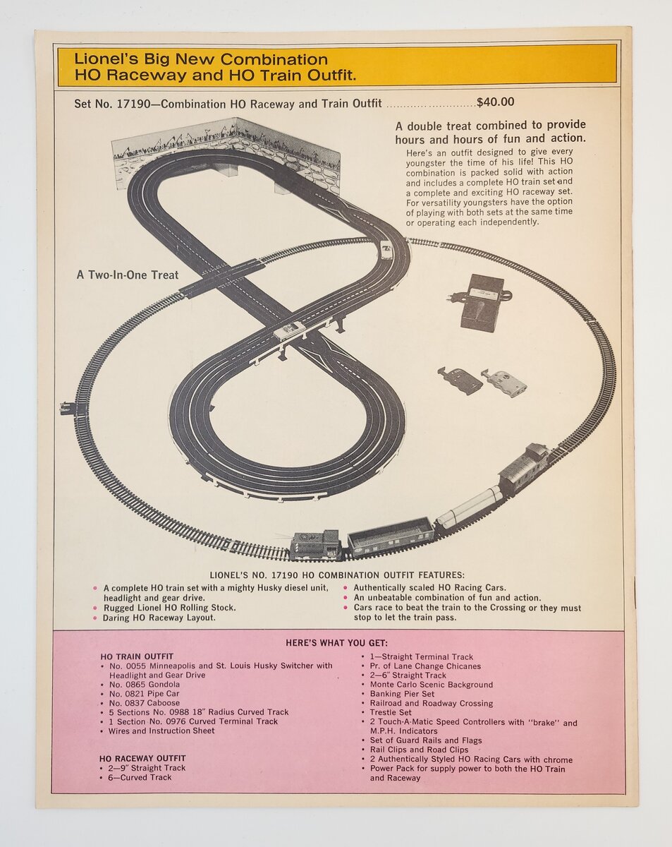 Lionel 1965-A Lionel 1965 Consumer Catalog