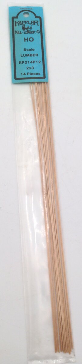 Kappler KP214P12 Lumber 2x3 (14 Pieces)
