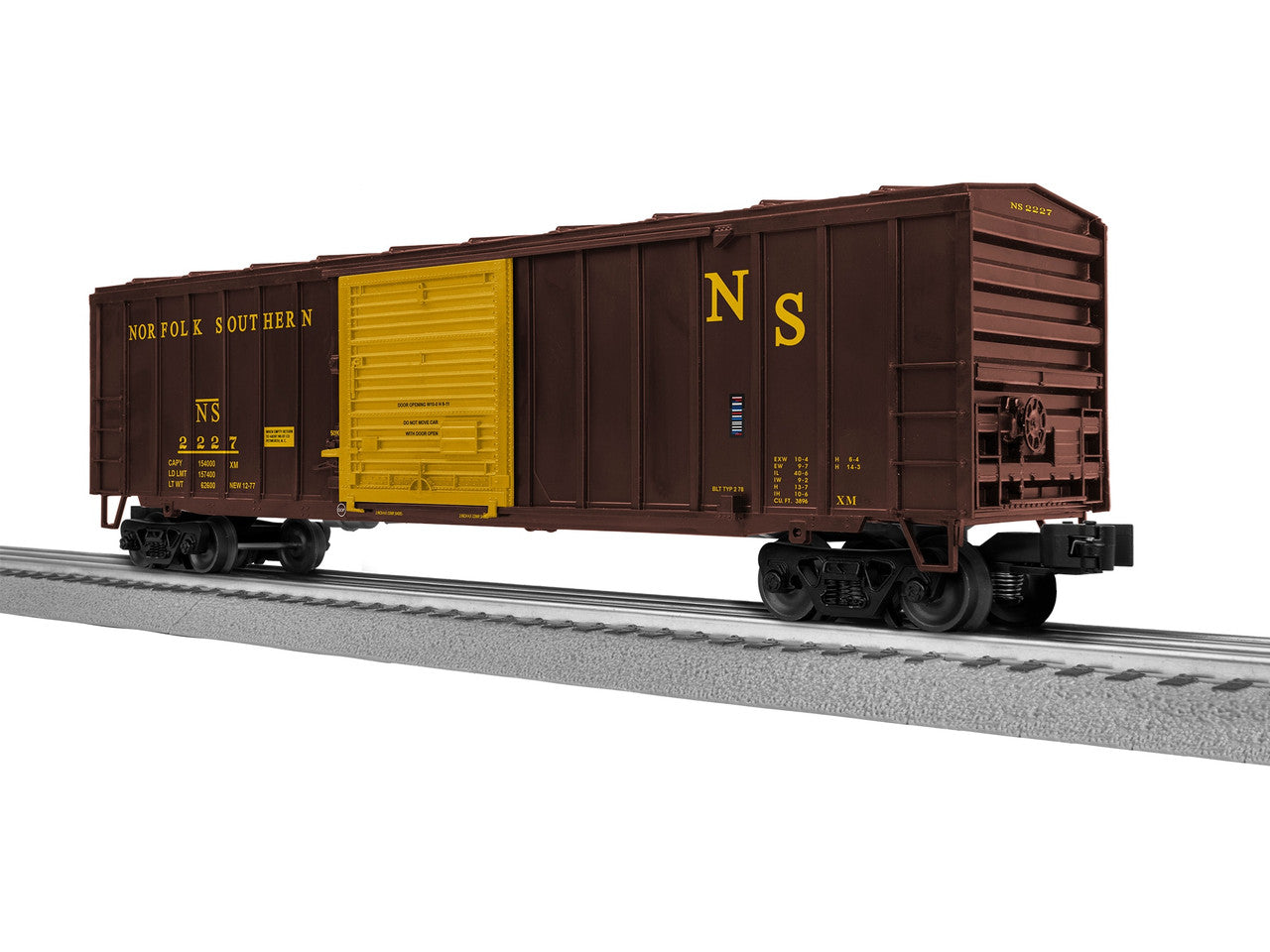 Lionel 2542340 O Norfolk Southern ACF 50' Boxcar #2227