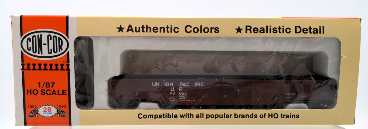 Con-Cor 0001-009002 HO Scale Union Pacific 54' Mill Gondola Kit