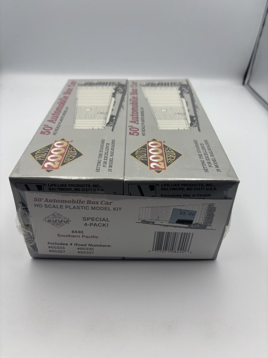 Proto 2000 8440 HO 50' Automobile Boxcar Southern Pacific (Pack of 4)