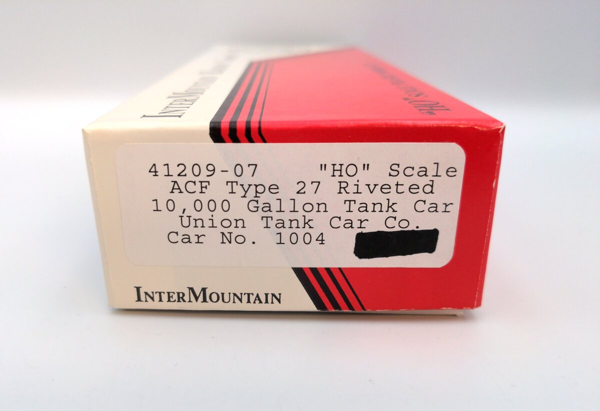 InterMountain 41209-07 HO ACF Type 27 Riveted 10,000 G Union Tank Car Kit #1004
