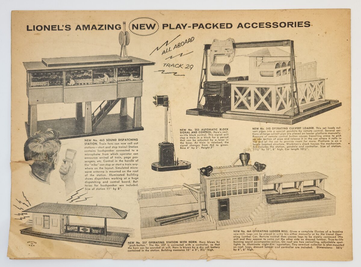 Lionel 1956-C Lionel 1956 Consumer Catalog