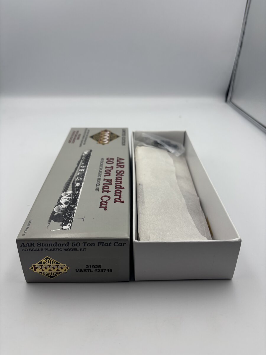 Proto 2000 21925 HO AAR Standard 50 Ton Flat Car Model Kit