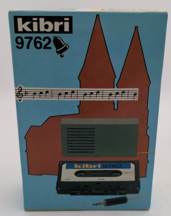 Kibri 9762 Cassette Tape With Church Bells and Train Bells Sound