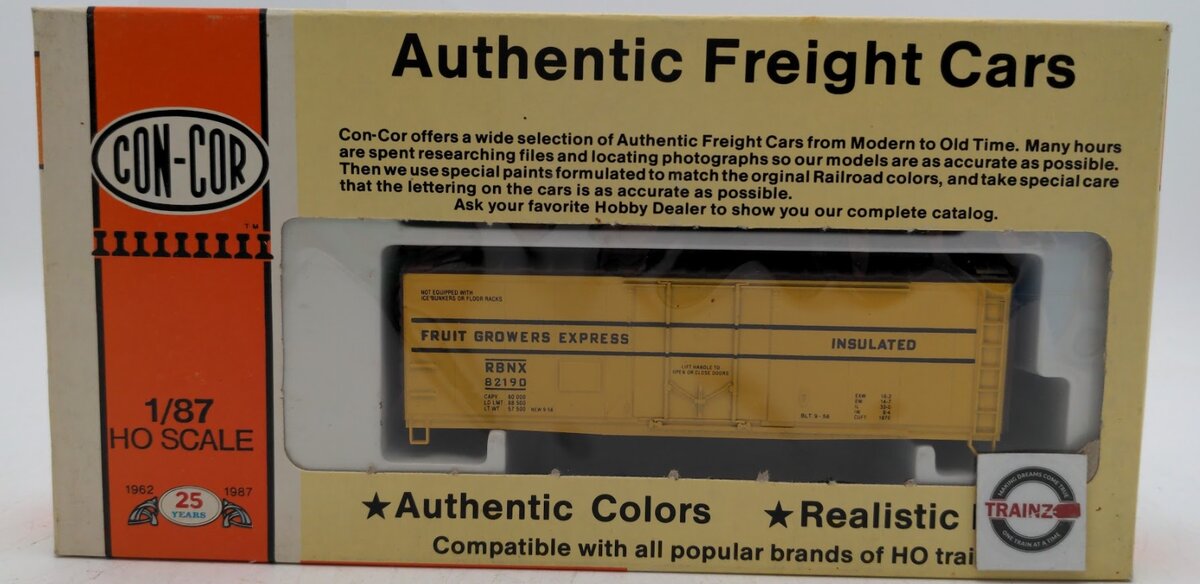 Con-Cor 0001-009459 HO Scale PS-1 PD Boxcar Fruit Growers Express Kit