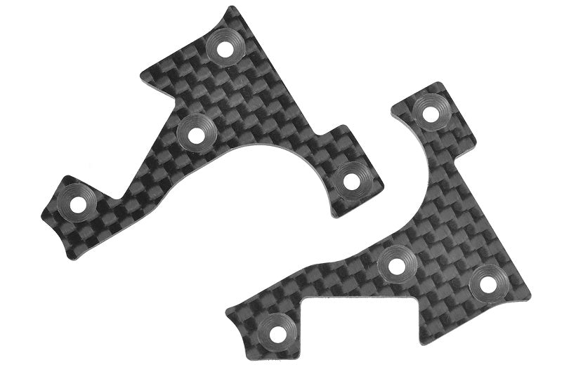 Corally C-00180-1078 XB Pro Front Lower L/R Stiffener Suspension Arm Cover