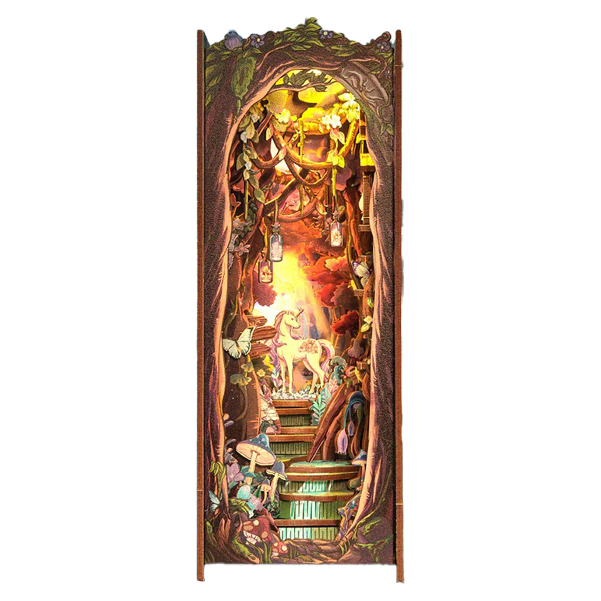 Cutebee HY01 The Grace of The Forest DIY Book Nook Kit