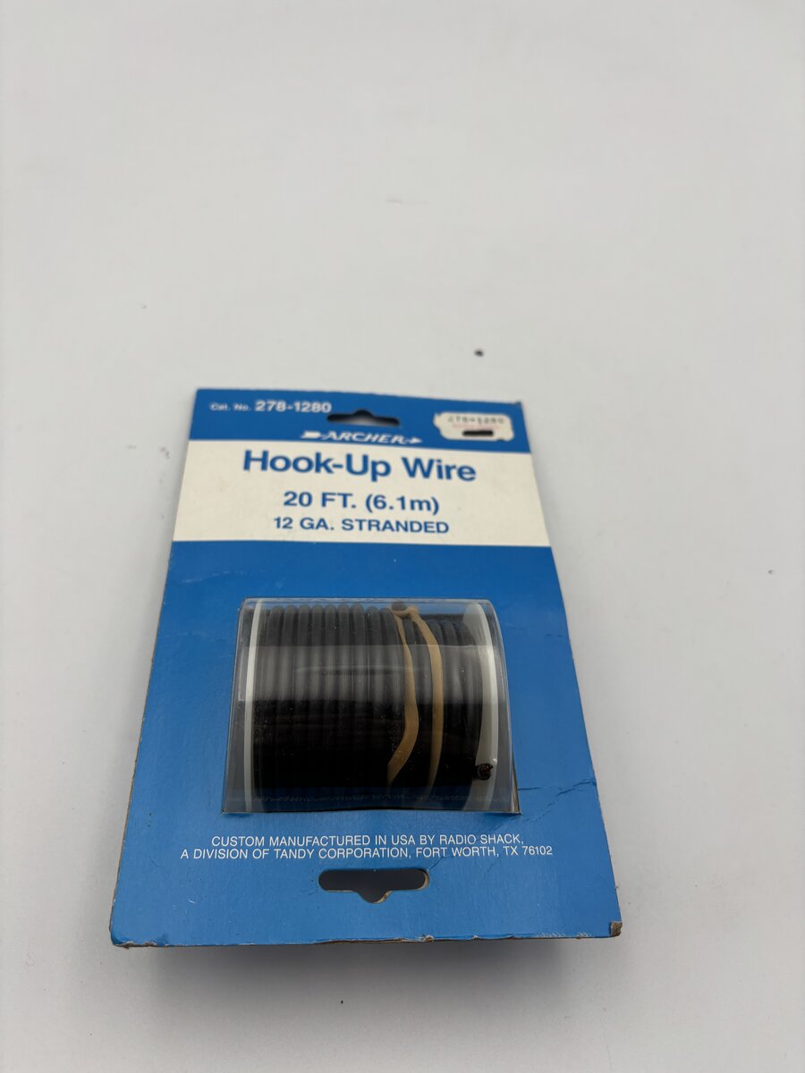 Archer 278-1280 Hook-Up Wire 20 Ft.