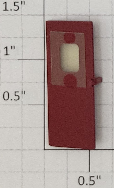 American Flyer DOOR174 735, 975 Red Left Hand Animated Station Coach Door