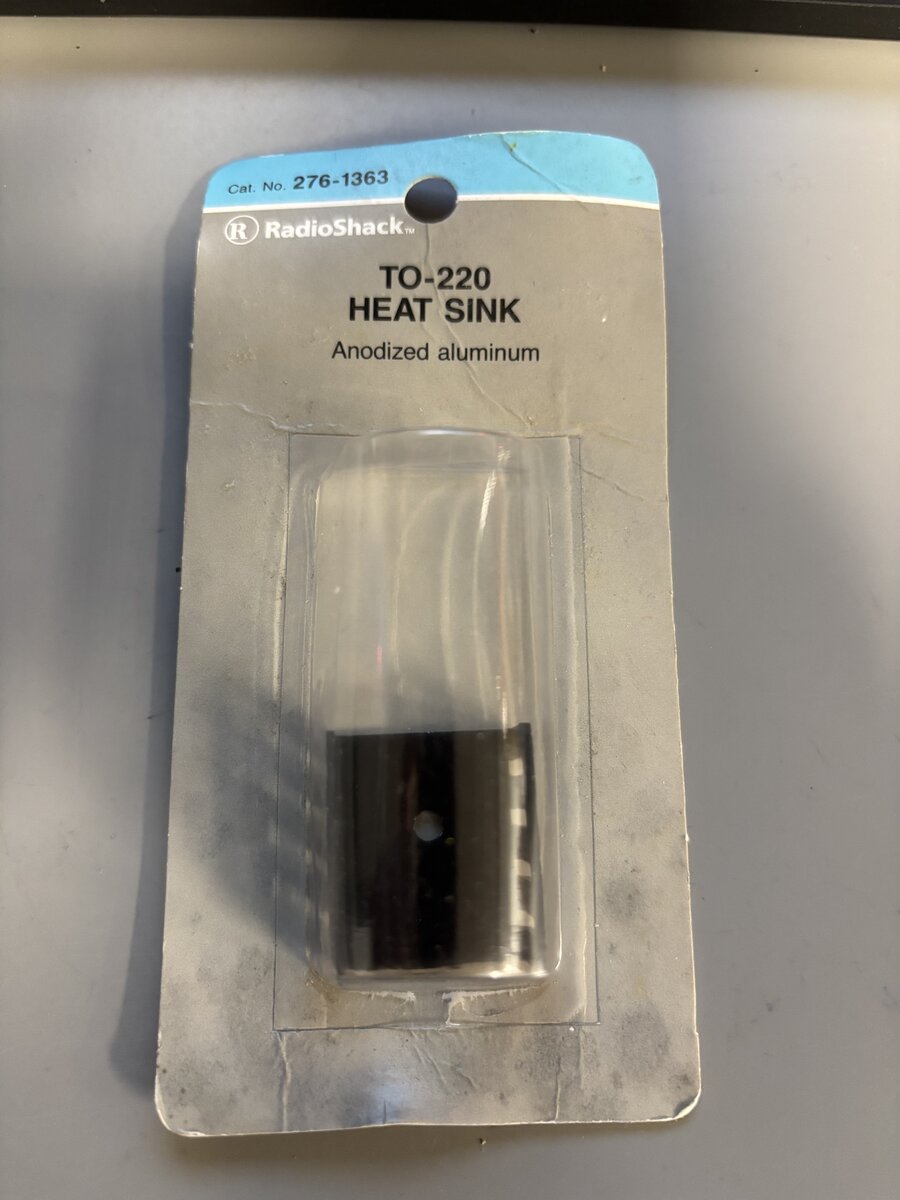 Radio Shack 276-1363 TO-220 Heat Sink