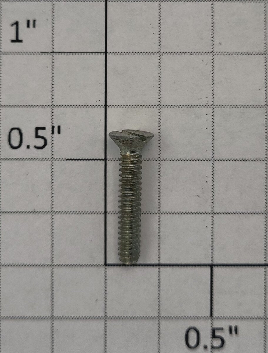 Lionel 736-30 #4-40 x 5/8" Nickel Flat Head Eccentric Crank Screw