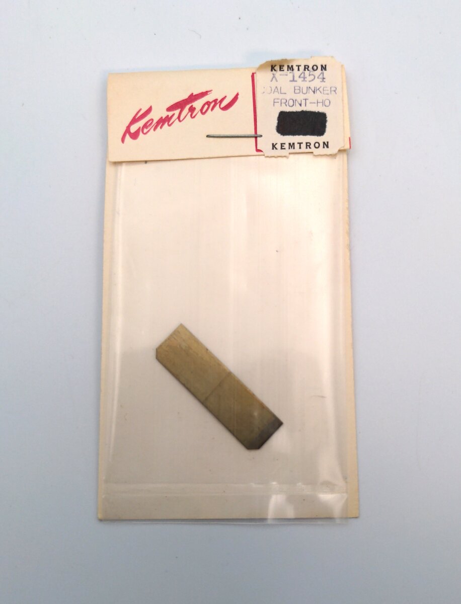 Kemtron A-1454 HO Brass Front Coal Bunker