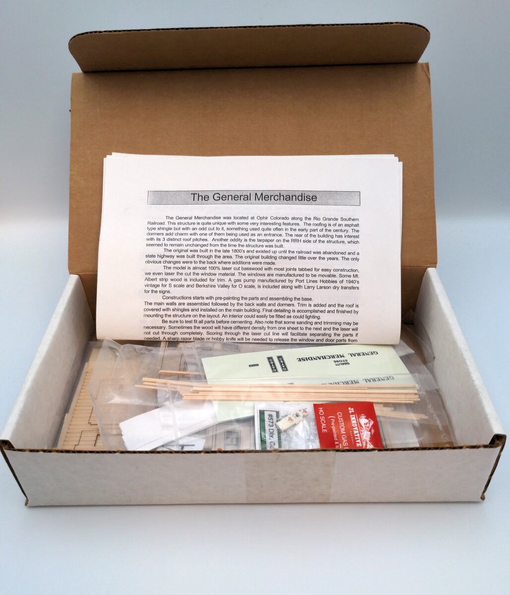 Banta Model Works bmw-109 HO General Merchandise Building Kit