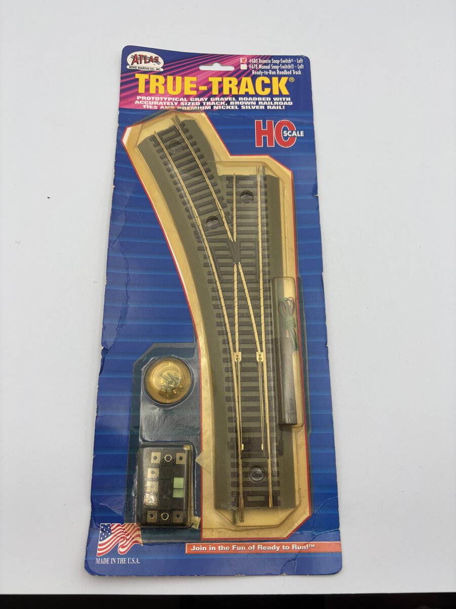 Atlas 0480 HO Remote Snap-Switch-Left