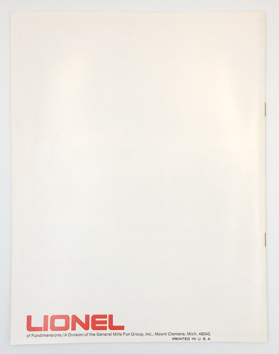 Lionel 1975-B 75th Anniversary 1975 HO Scale Catalog- MINT