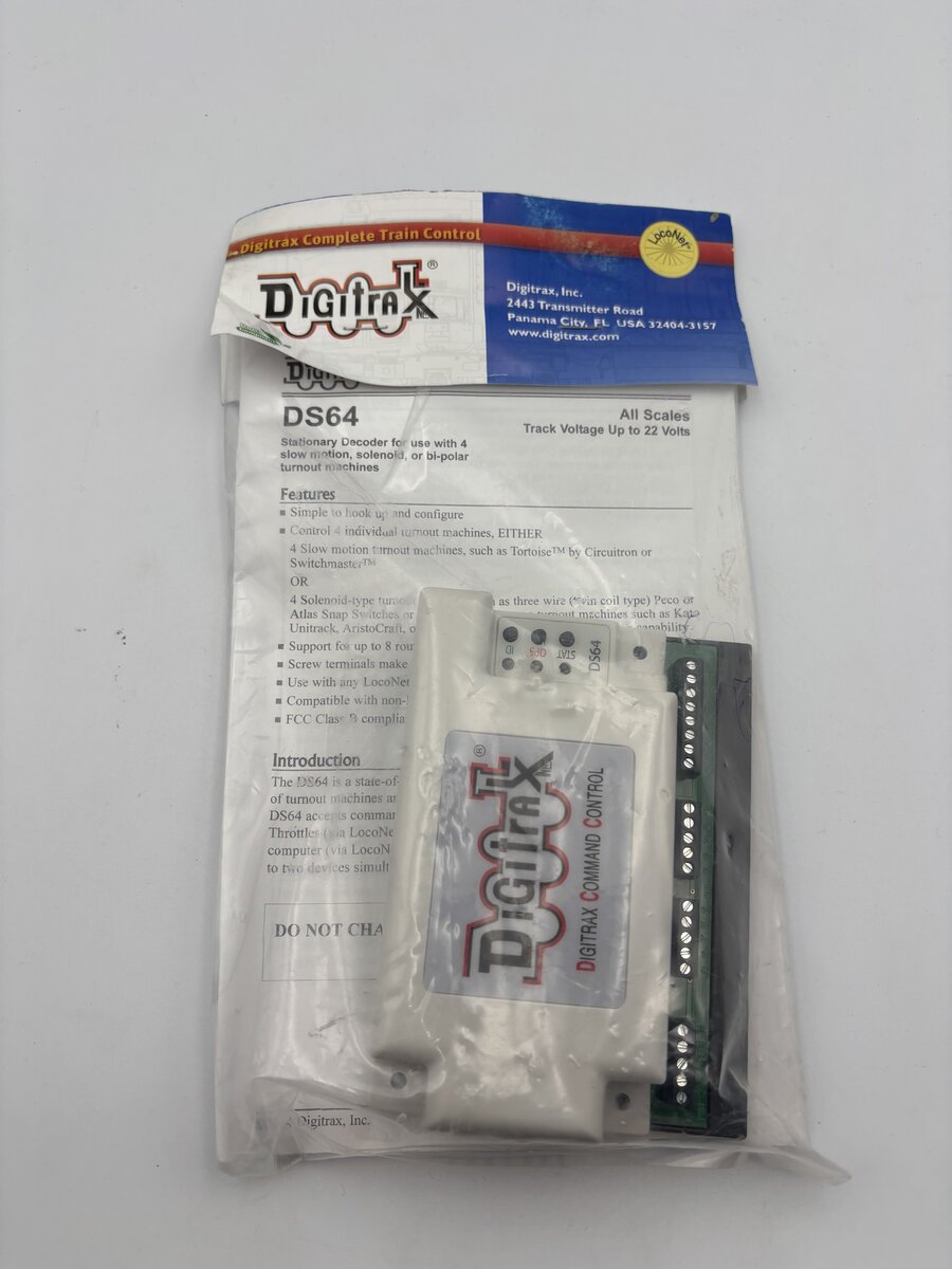 Digitrax Stationary Decoder DS64