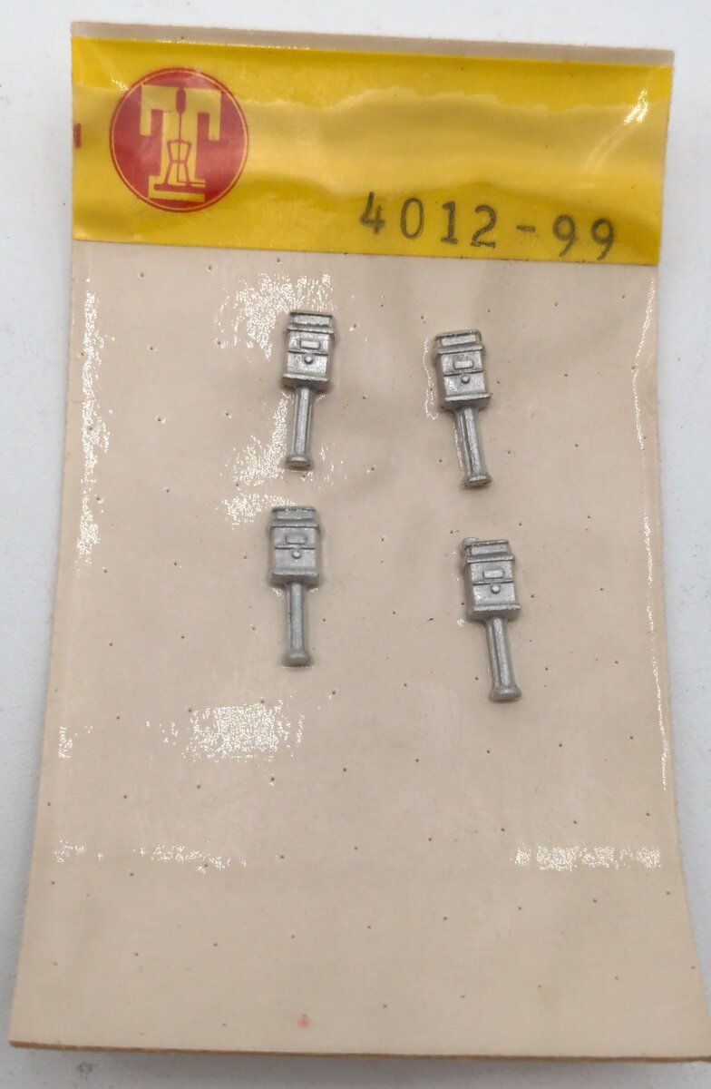 TT Scale West 4012-99 HO Scale Metal Mailbox