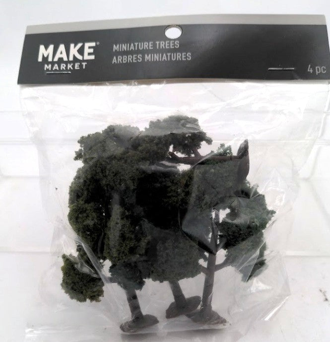 Acme 664908 By Make Market Miniature Tree (Set of 4)