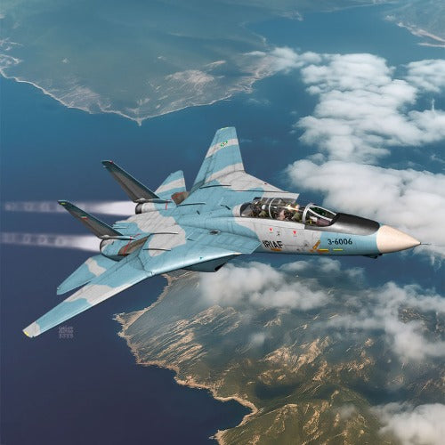 Academy 12594 1:72 Grumman F-14A "IRIAF" Aircraft Plastic Model Kit