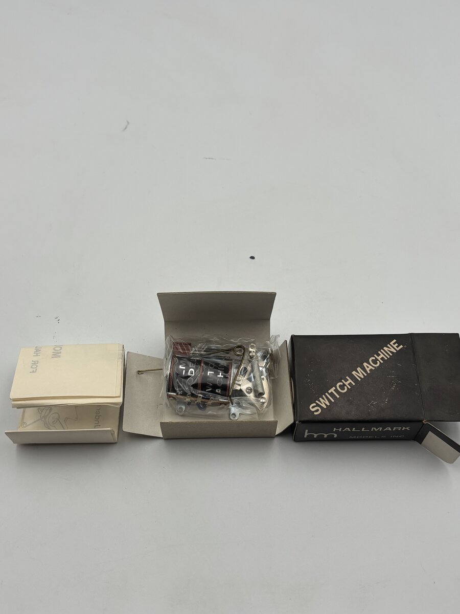 Hallmark Models Switch Models Twin Coil Switch Machine NIB