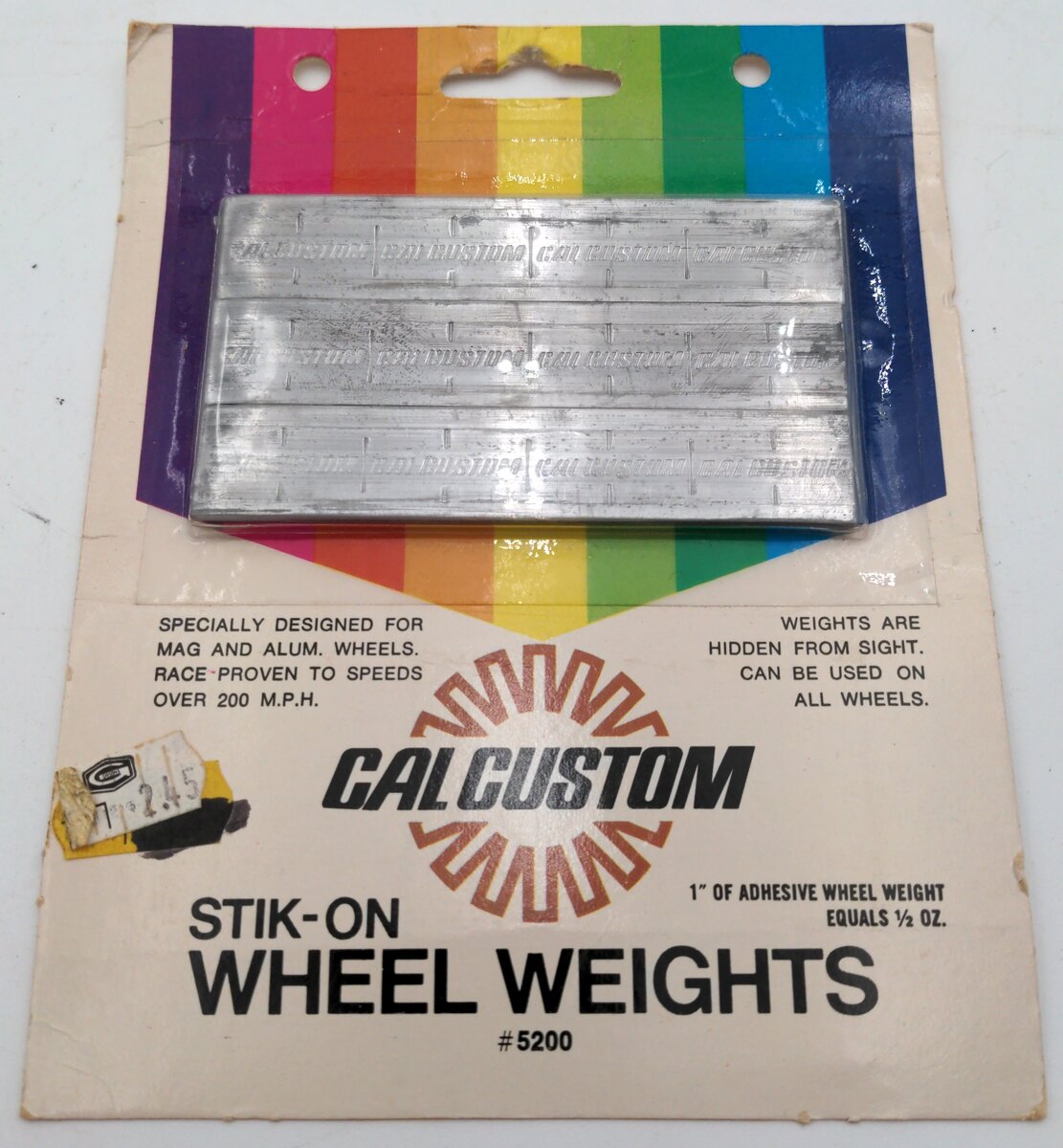 Cal Custom Hawk 5200 Stik-On Wheel Weights