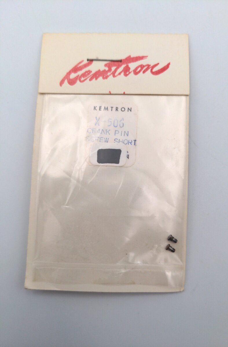 Kemtron X-506 Crank Pin Crew Short (Pack of 2)