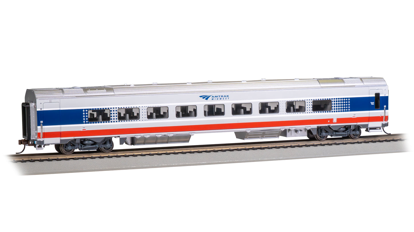 Bachmann 74510 HO Amtrak Midwest SM Coach Siemens Venture Passenger Car #4125