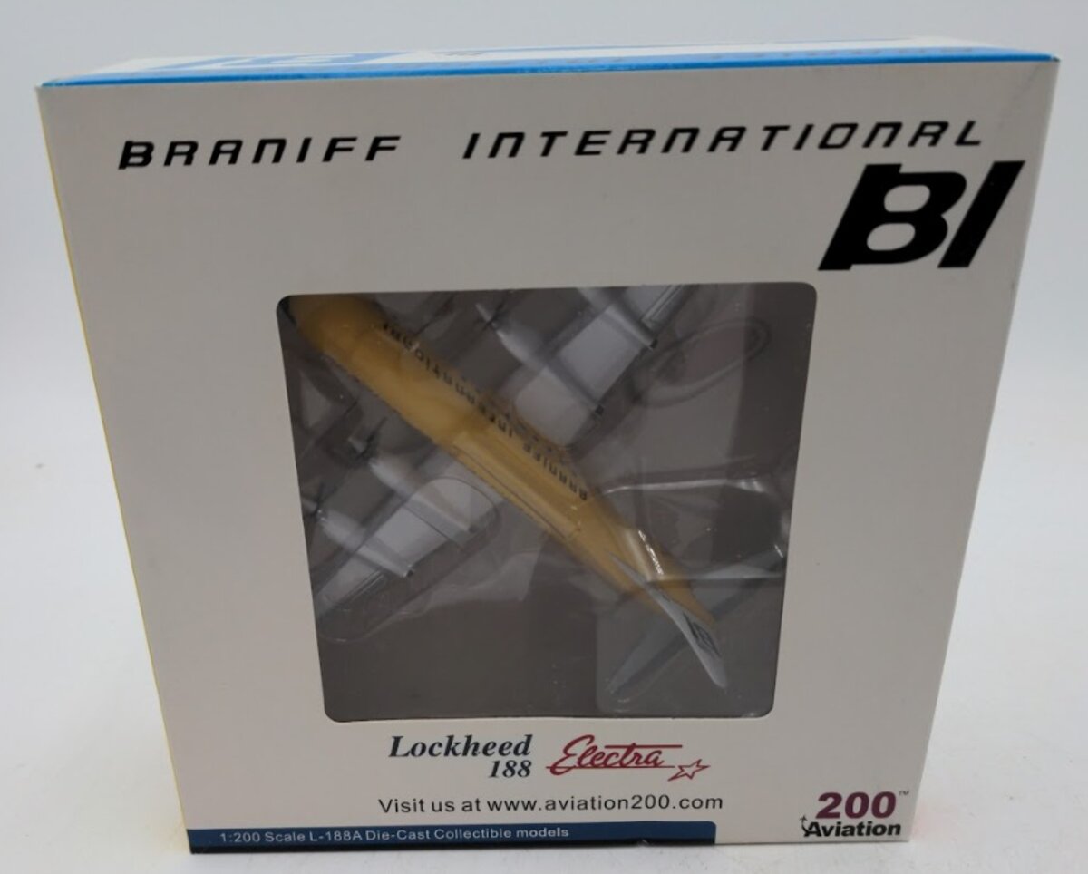 Aviation 200 AV218802 1:200 Lockheed 188 Electra BI Diecast Model