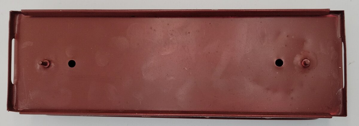 Lionel 112-10 O Gauge Prewar Repainted Maroon Gondola Body Shell
