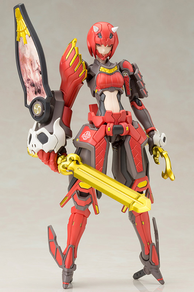 Kotobukiya KP346R 1:12 Vermilion Guardian Shiki Plastic Model Kit