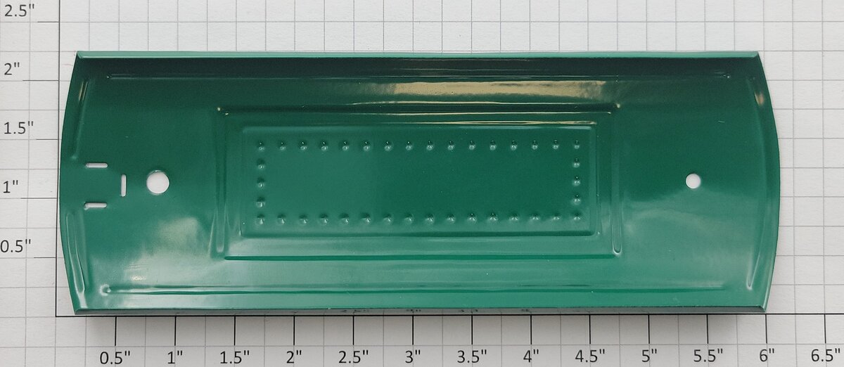 Ives 3258-1 Green 0-4-0 Electric Locomotive Roof