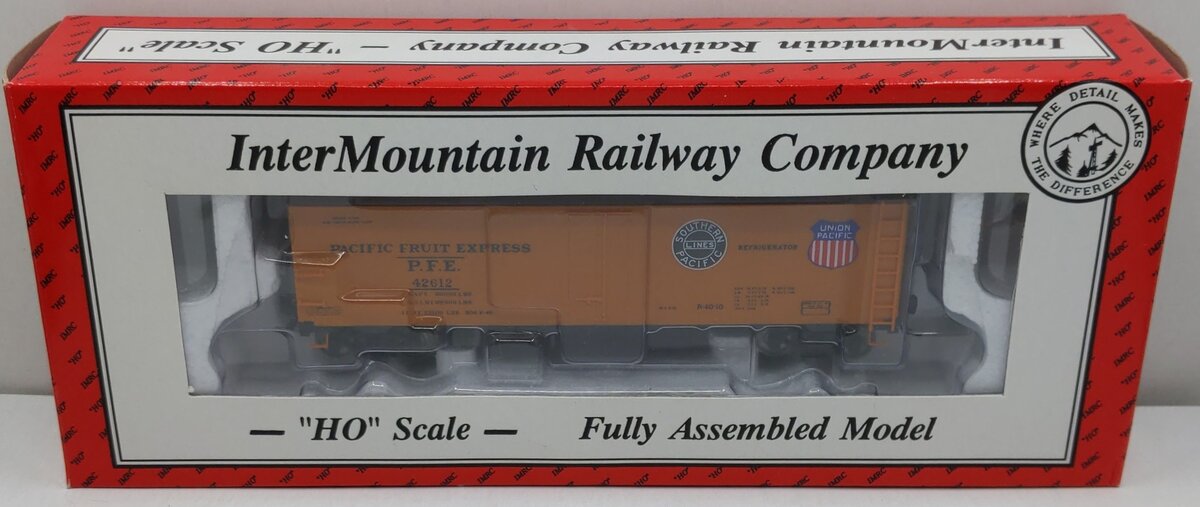 InterMountain 42612 HO Pacific Fruit Express Double Herald R40-25 Road #: 42612
