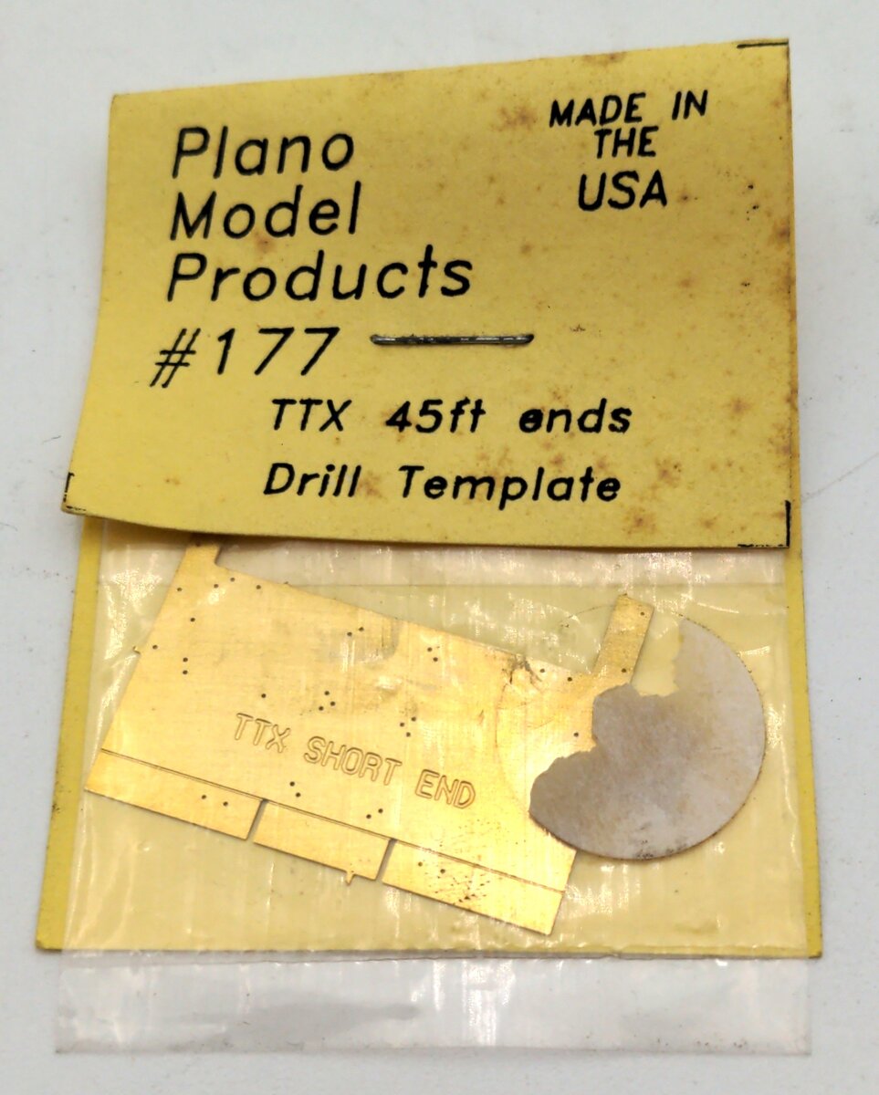 Plano Model Products 177 TTX 45ft. Ends Drill Template