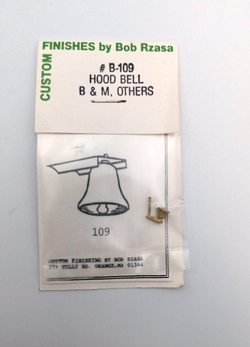 Custom Finishing B-109 HO Hood Bell