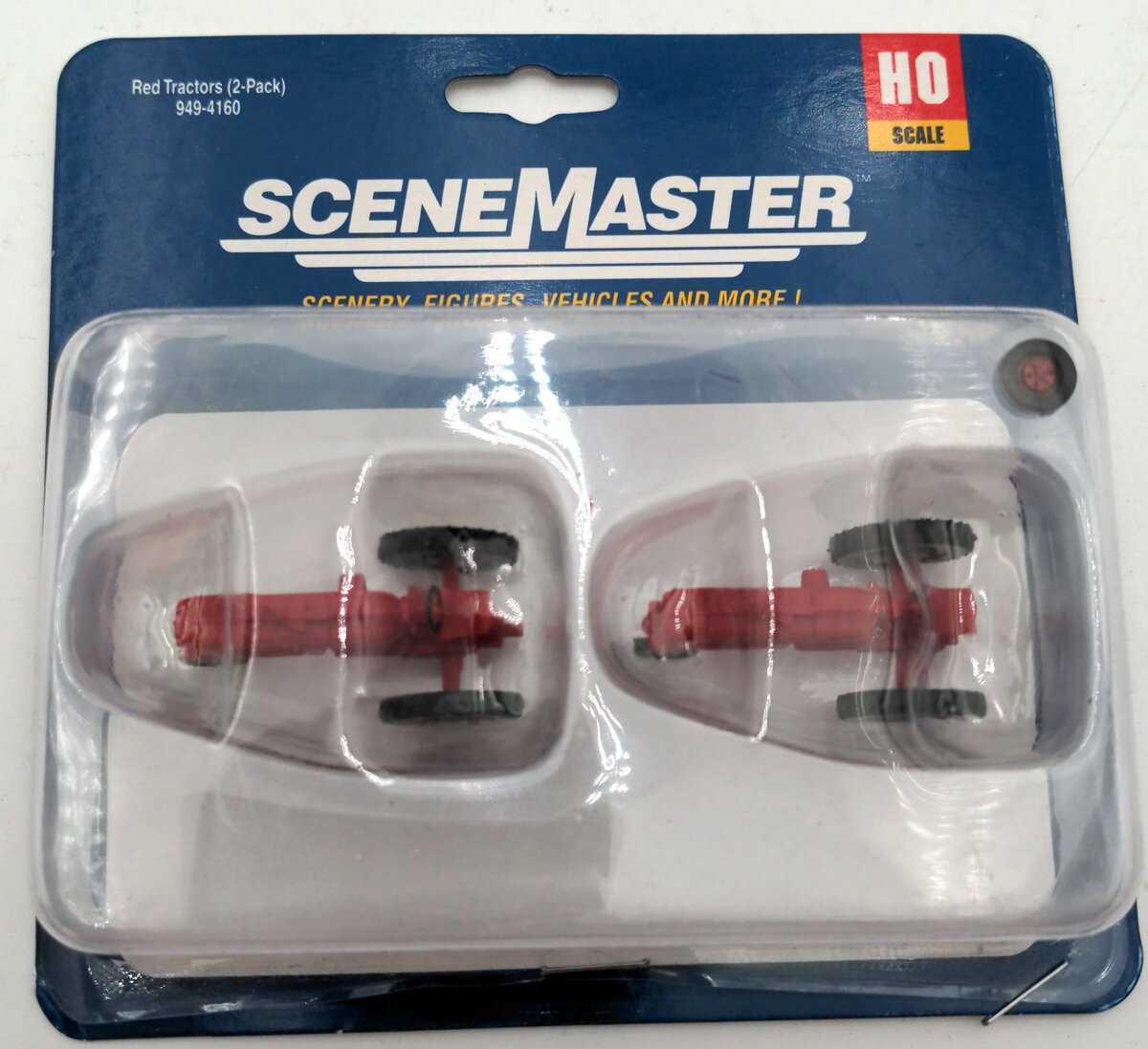 Scene Master 949-4160 HO Red Plastic Tractor