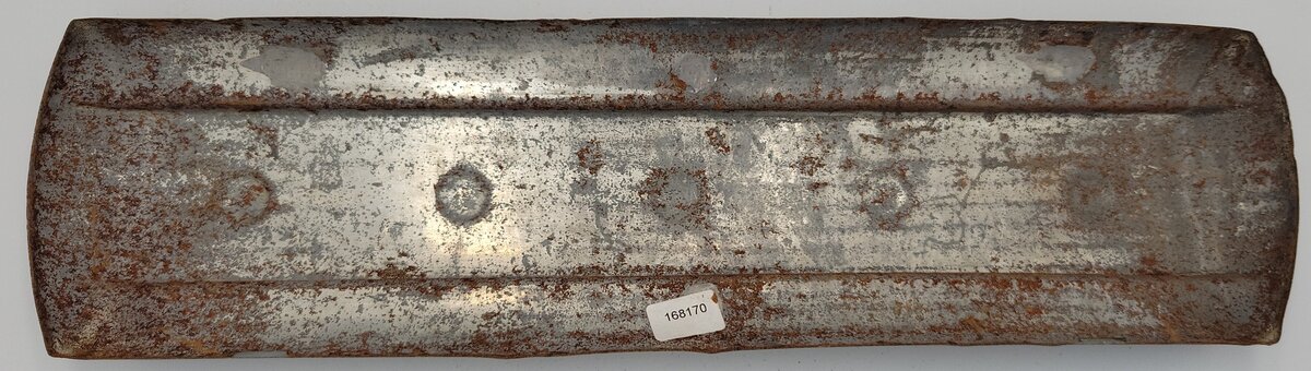 Ives 1290 Prewar Standard Gauge Gray Rusty Passenger Car Roof