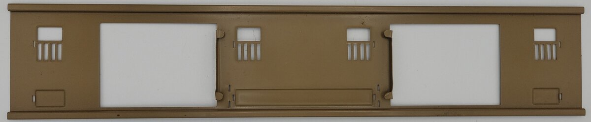 Lionel 320-2 Prewar Brown Standard Gauge Railway Mail Car Left Side Shell Frame