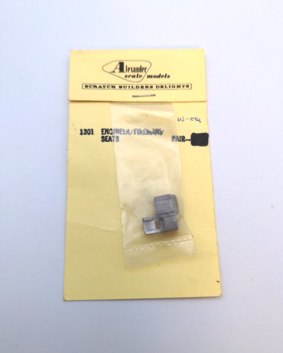 Alexander Scale 1301 HO Engineer/Firemans Seats