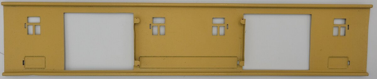 Lionel 332-31 O Gauge Repainted Tan Pullman Baggage Car Window Insert