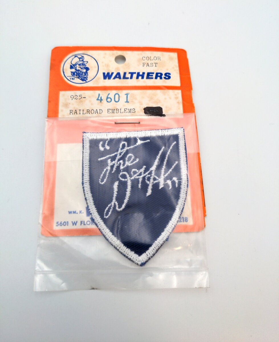 Walthers 925-4601 Delaware & Hudson Railroad Emblems Patch
