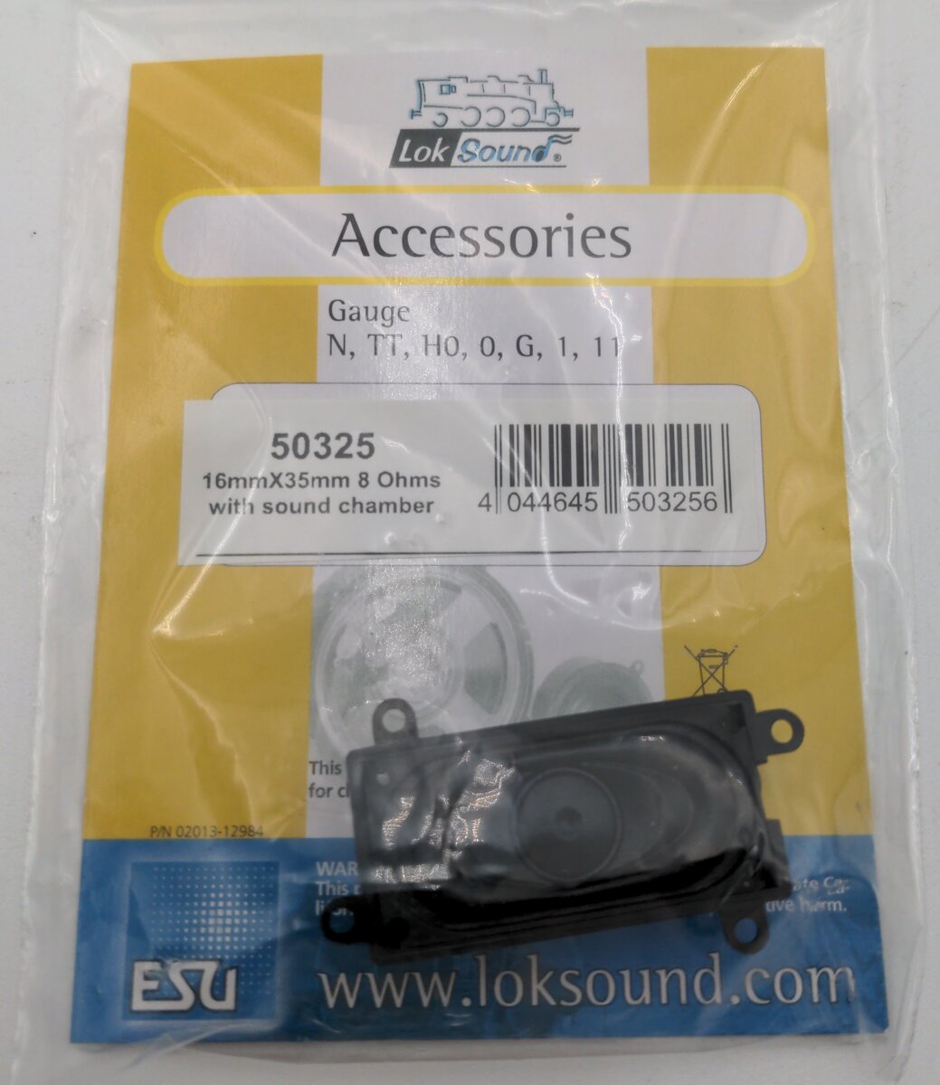 ESU 50325 Speaker 16mm x 35mm 8 Ohms w/Sound Chamber