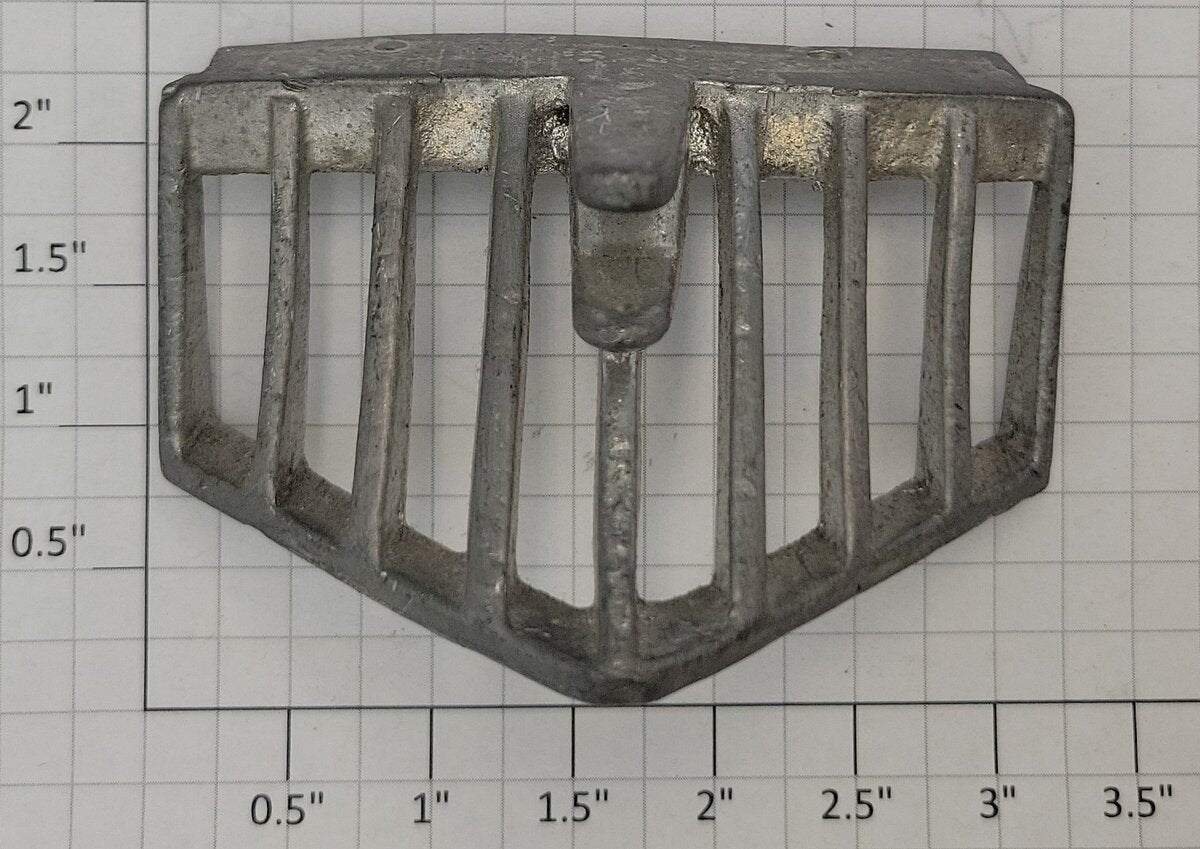 Acme 1229-08 O Gauge Unpainted Diecast Cowcatcher Casting