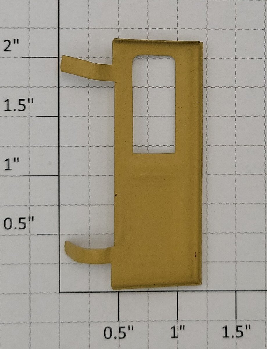 Lionel 418-105 Standard Gauge Repainted Mustard Yellow Right Hand Door