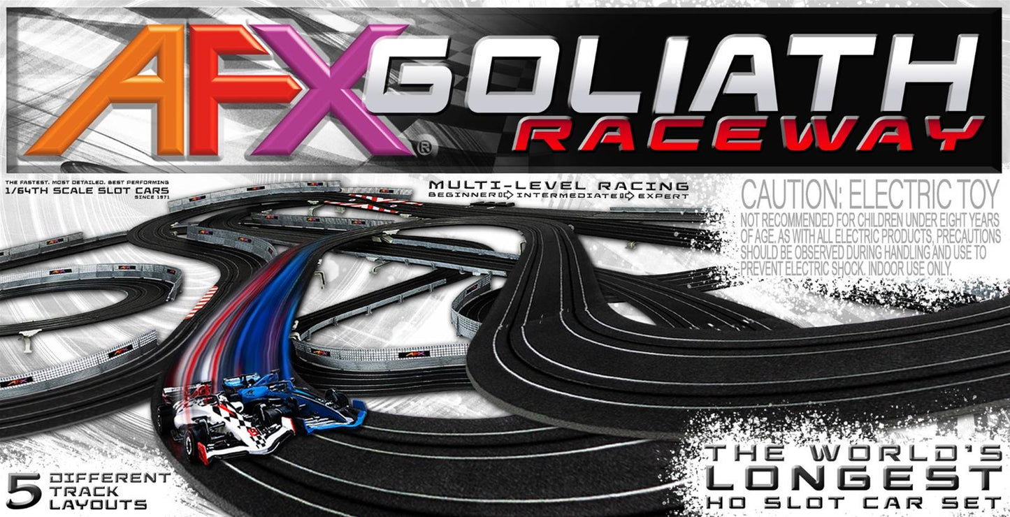 AFX 22040 1:64 Goliath Raceway Slot Car Set