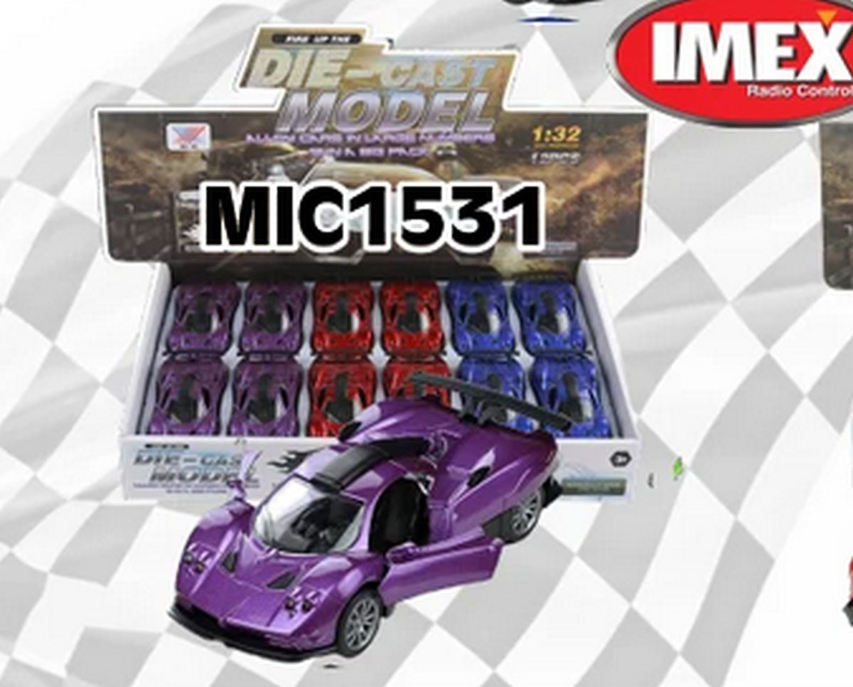 Imex 1531 Pullback Pagani Diecast Car
